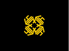 Letter J & H Arrow Logo