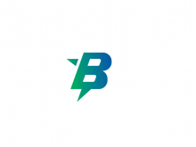 Huruf B Halilintar Logo