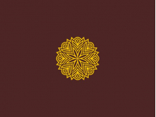 Logotipo étnico de Chakra
