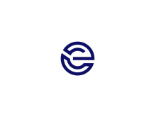 Logotipo de monograma Ce