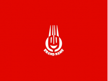 Logotipo de Tenedor Senyum