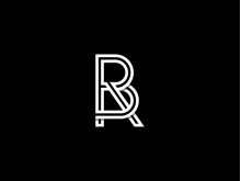 Letter Br Rb Initials Logos