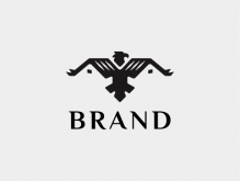 Logotipo de propiedad de águila