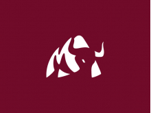 Letter Ma Bull Logo