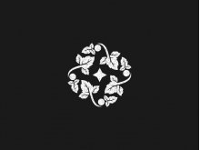 Logo Daun Klasik Bintang Alami