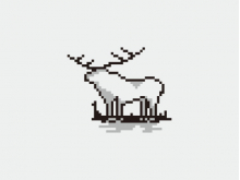 Deer Pixel Art
