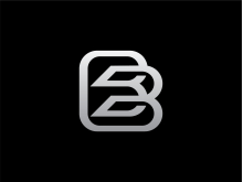 Logotipo Elegante De La Letra Bb
