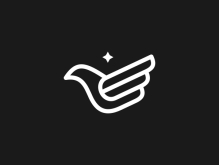 Logotipo De Pájaro Simple