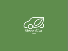 Logotipo De Alquiler De Greencar