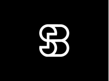 Logotipo Del Monograma Sb