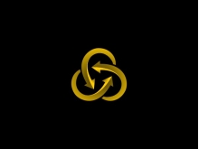Logo Panah Modern Segitiga