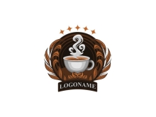 Logo Coffee Shop Premium Classic