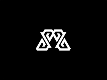 Logo Huruf M Sederhana