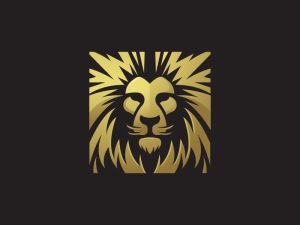 Lion Logo Design Gold and Black Color Graphic by mdmafi3105 · Creative  Fabrica