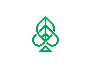 Spade Leaf Logo