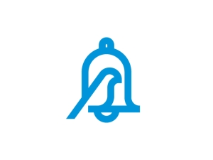 Logotipo De Campana De Pájaro