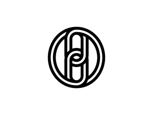 Buchstabe O-Kettenlogo