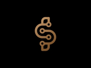 Logotipo De Golden S Tech O Dp