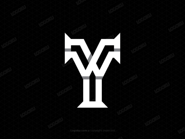 Letter Wy Or Yw Logo