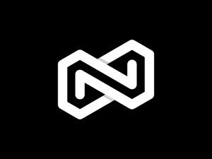 شعار الماس إنفينيتي حرف N