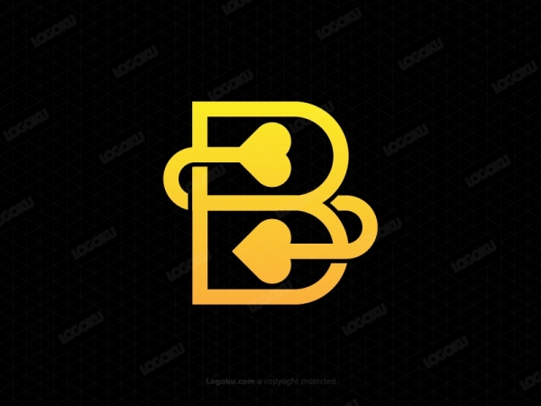 B Arrow Love Logo