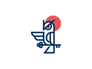 Owl Key Logo