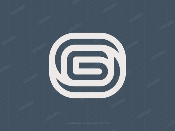 Buchstabe Gs-Logo