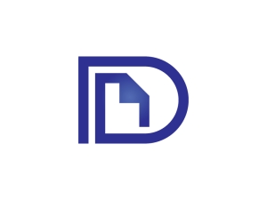 Buchstabe D-Dokumentenlogo