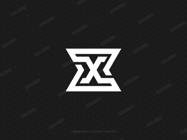 Buchstabe Xs-Logo