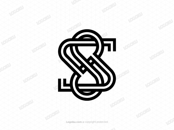 Letter S Infinity Logo