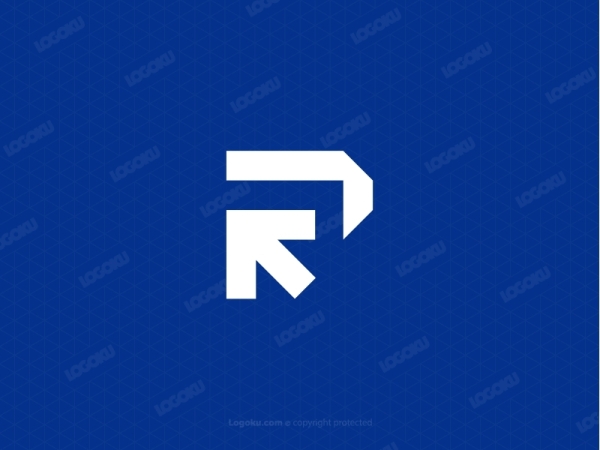 R Arrow Initial Logo
