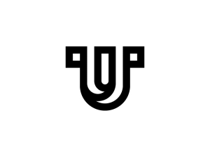 Buchstabe Ut-Logo