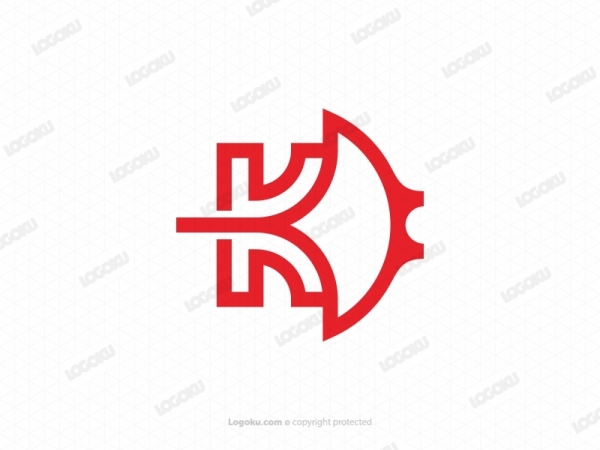 Buchstabe K Stingray-Logo