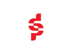 Dp Or S Letter Logo