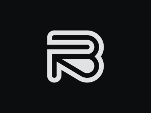 Logotipo Del Monograma Rb