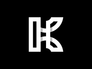 Buchstabe K-Logo