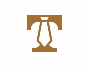 Letter T Tie Logo