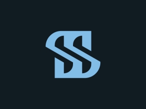 Ss- oder Mw-Monogramm-Logo