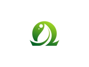 Le Logo De La Feuille Oméga