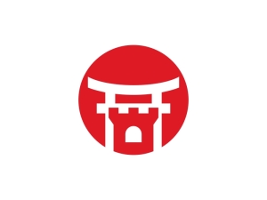 Logotipo De Japón Del Castillo