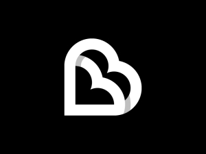 Huruf Bb Cinta Logo
