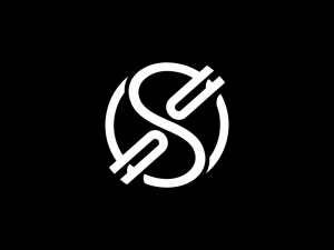 Buchstabe Suu Circle Logo