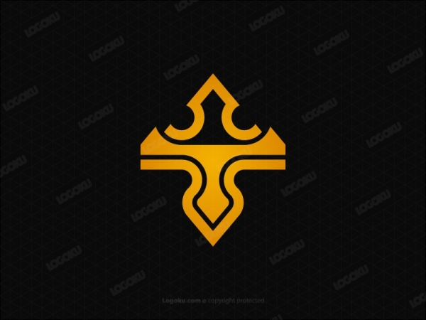 Royal Letter T Logo