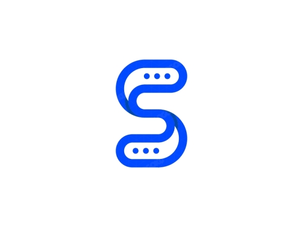 Letter S Chat Logo