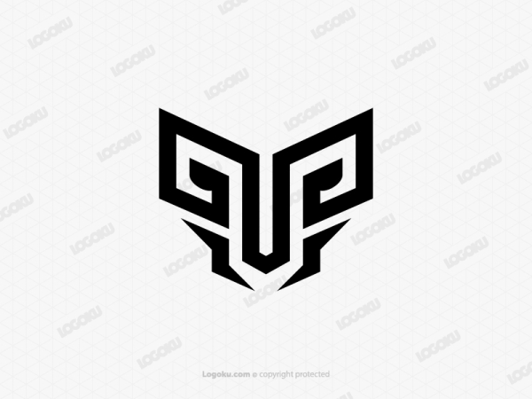Premium Letter P Lion Logo