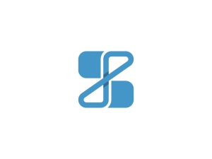 Z-Buchstabe Infinity-Logo