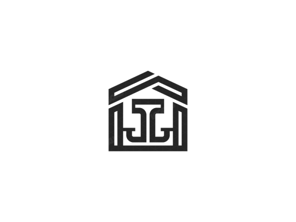 L Letter House Logo