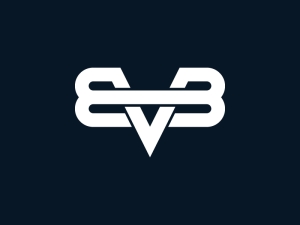 Bvb Letter Logo