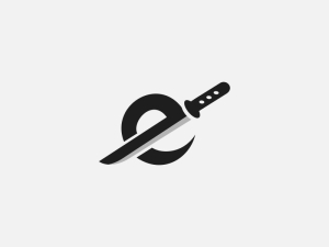 Sword Letter E Logo