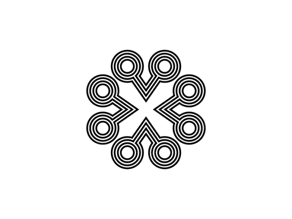X Letter Modern Logo